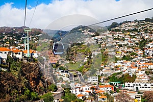 Funchal Cable Car, Madeira photo