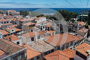 Funchal city roofs