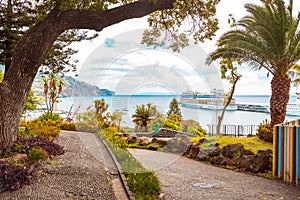 Townview of Funchal city