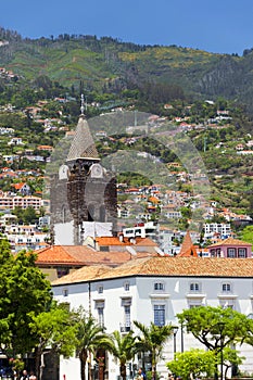 View of Funchal, Madeira Island. photo