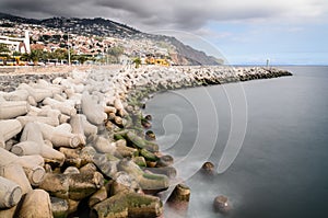 Funchal sea defences photo