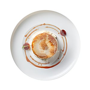 Funcho On White Plate On A White Background