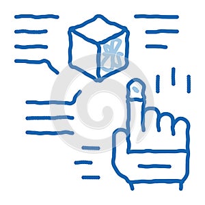 function parsing doodle icon hand drawn illustration