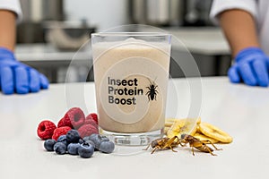 A Functional Beverage Formulation using an Insect Protein Isolate for a High-Nutrient Boost showing Emulsification Properties with