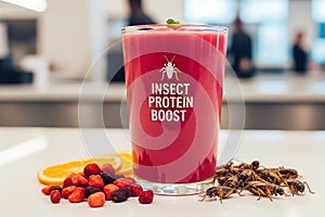 A Functional Beverage Formulation using an Insect Protein Isolate for a High-Nutrient Boost showing Emulsification Properties with