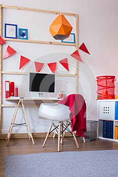 Functional schoolchild study room