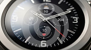 Functionalities such as heart rate and activity tracking with