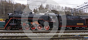 Functioning Soviet class L steam locomotive
