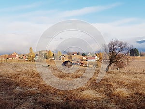 Fundata village in Romania