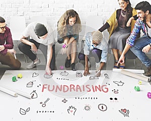 Fundraising Donations Charity Foundation Support Concept