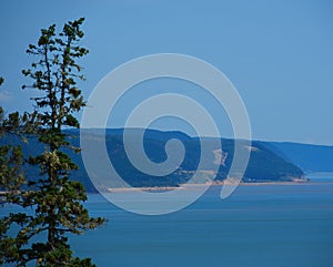 Fundy Bay trail in New Brunswick