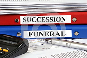 Funeral financing concept flies