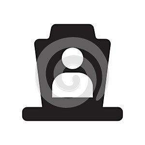 Funeral icon. Trendy Funeral logo concept on white background fr