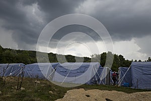 Funeral service for Amatrice and Accumuli victims of Italy earthquake photo