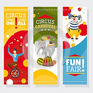 Funfair banners