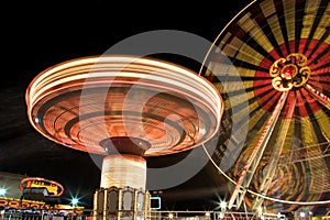 Funfair at Night