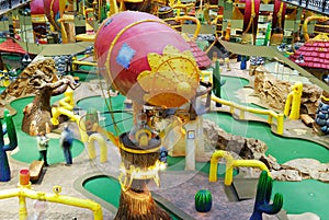 Funfair in west edmonton mall