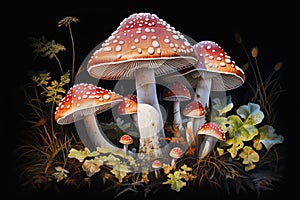 Fungal Fantasy: A Hunt for Designer Paintings in a Poisonous Gar