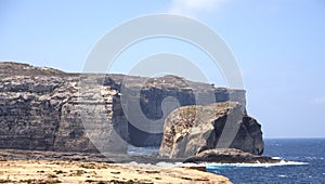 Fungus Rock, Gozo Island, Malta