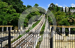 Funicular Central Military Sanatorium in Sochi, Russia