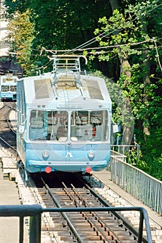 Funicular coach