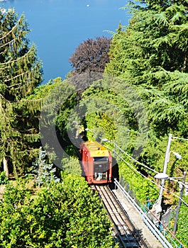 Funicular Como Lake, Lombardy Italy summer 2016