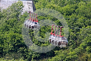 The funicular of Grenoble
