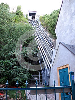 Funicular in Quebec city