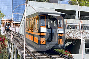 Funicular Railroad in Los Angeles