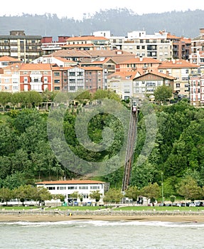 The funicular railway in Gexto