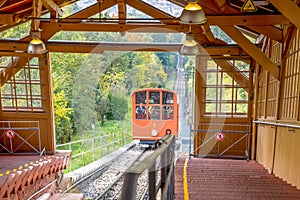 Funicular railway in Heidelberg photo