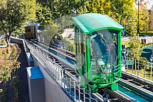 Funicular railway in Odessa, Ukraine