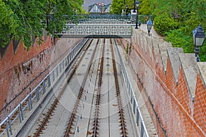 Funicular Tracks Budapest