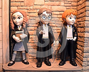 Funko Harry Potter, Hermione Granger and Ron Weasley