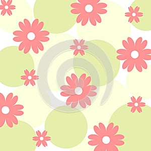 Funky flowers - Vector