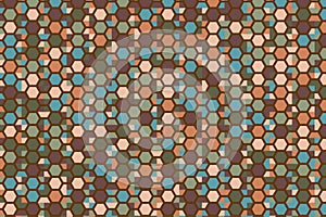 Funky mosaic pattern