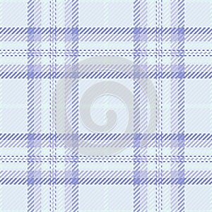 Funky plaid texture tartan, teenager check vector textile. Sixties seamless fabric pattern background in light and pastel snow