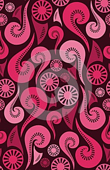 Funky seamless pattern photo