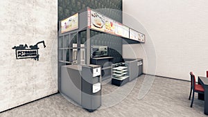 Funland Cafe 3d render design using Lumion Ã¢â¬â Interior