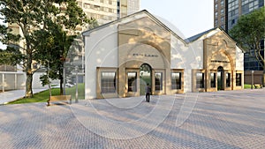 Funland 3d render design using Lumion Ã¢â¬â front elevation