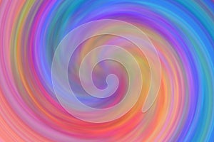 Funnel abstract pattern. Swirl, spiral, multi-colored pattern as a background