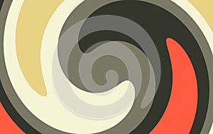 Funnel abstract pattern. Swirl, spiral, multi-colored pattern as a background