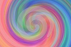 Funnel abstract pattern. Swirl, spiral, multi-colored pattern as a background