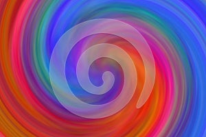 Funnel abstract pattern. Swirl, spiral, multi-colored pattern as a background