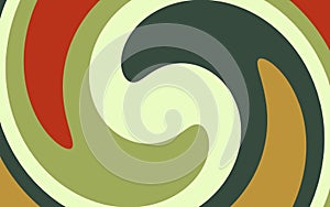 Funnel abstract pattern. Swirl, spiral, multi-colored pattern as a background