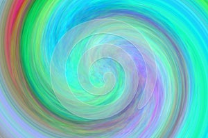 Funnel abstract pattern. Swirl, spiral, multi-colored pattern as a background
