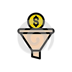 Funnel dollar