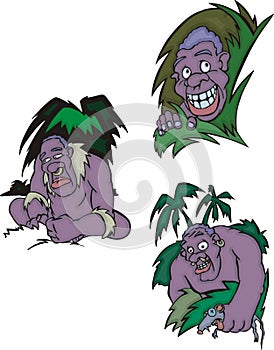 Funny African aborigines