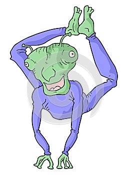 Funny alien