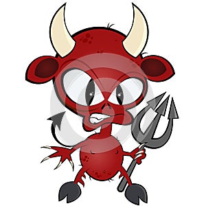 Funny Angry Devil